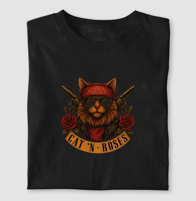 Cat 'N Roses