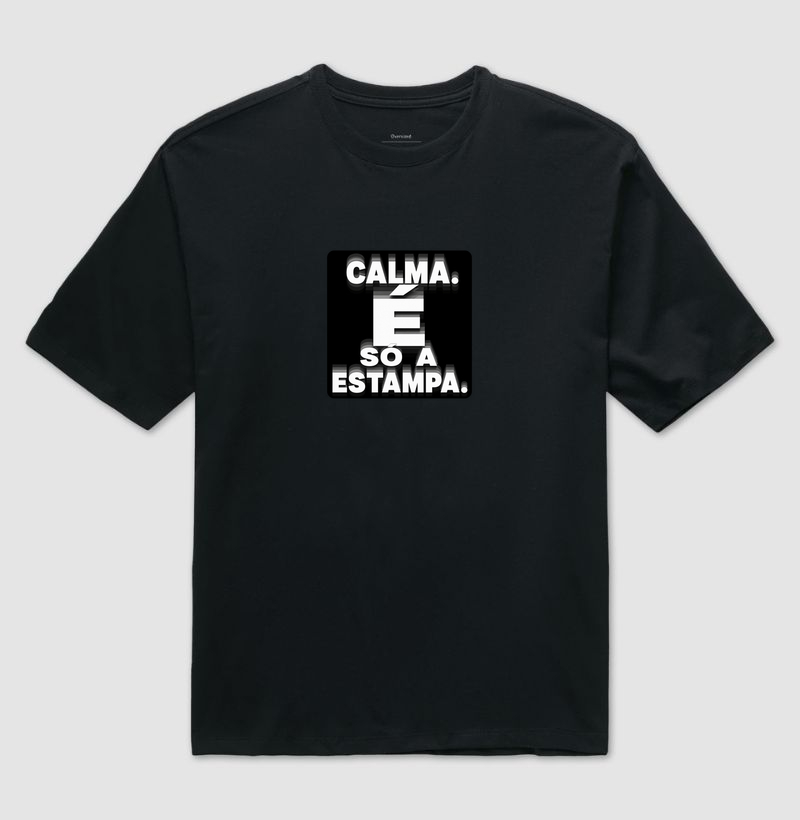 Calma. É só a estampa.