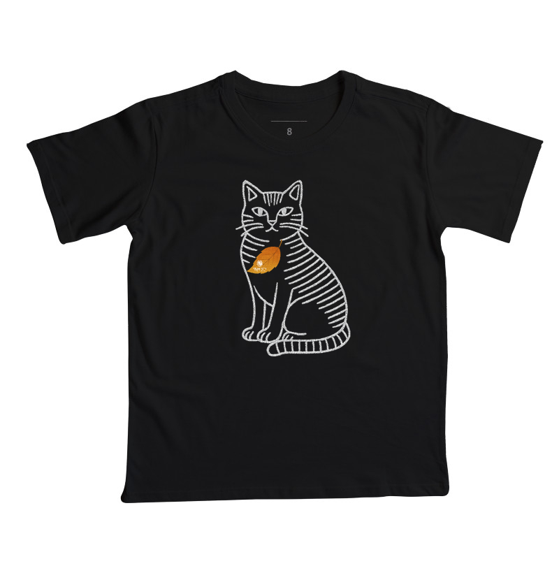 Estampa Felino Gato Vazado