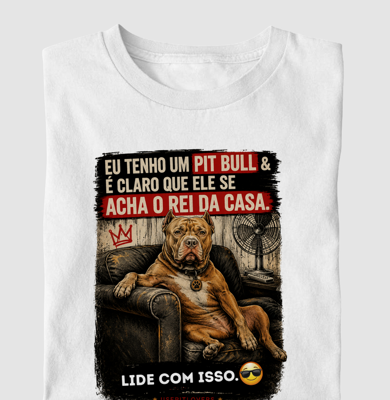 EU TENHO UM PITBULL E É CLARO QUE ELE SE ACHA O REI DA CASA.LIDE COM ISSO.