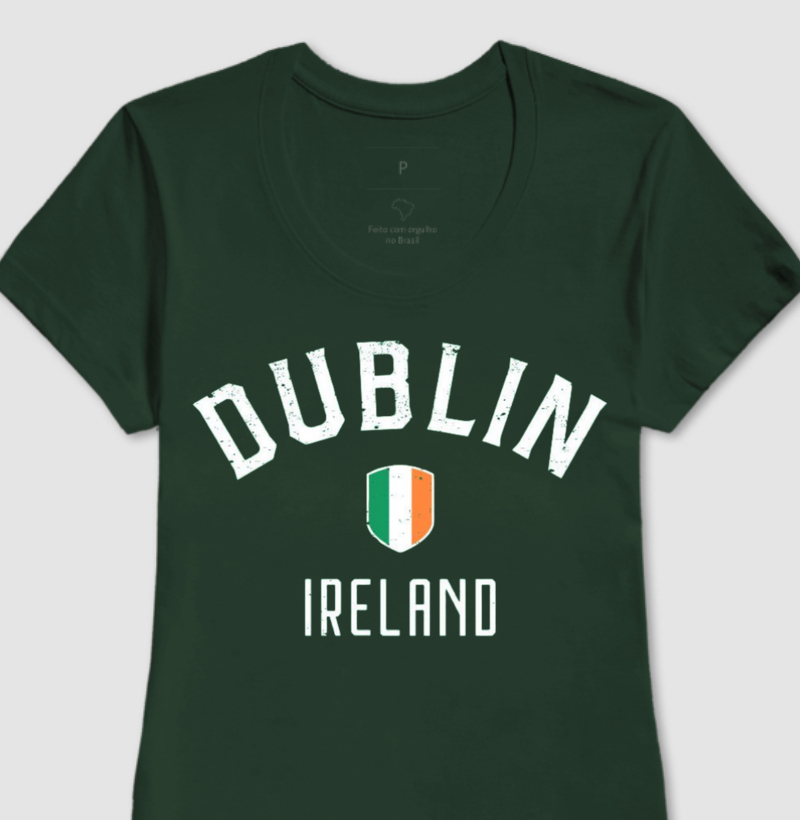 Camiseta Feminina - Dublin