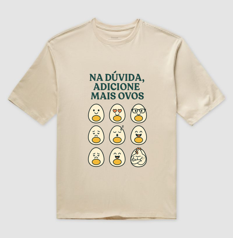 Na dúvida adicione mais ovos