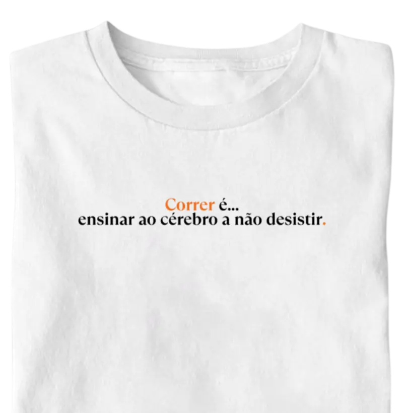Correr é...