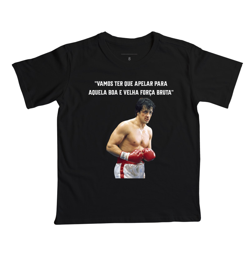 Camiseta Força Bruta - Infantil