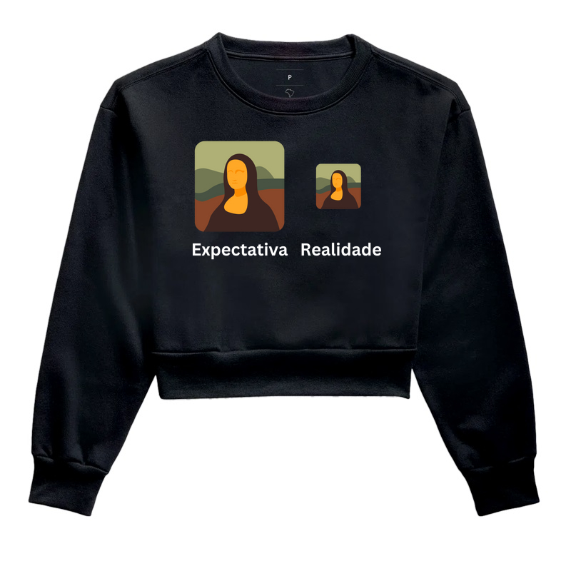 Expectativa x Realidade - Mona Lisa