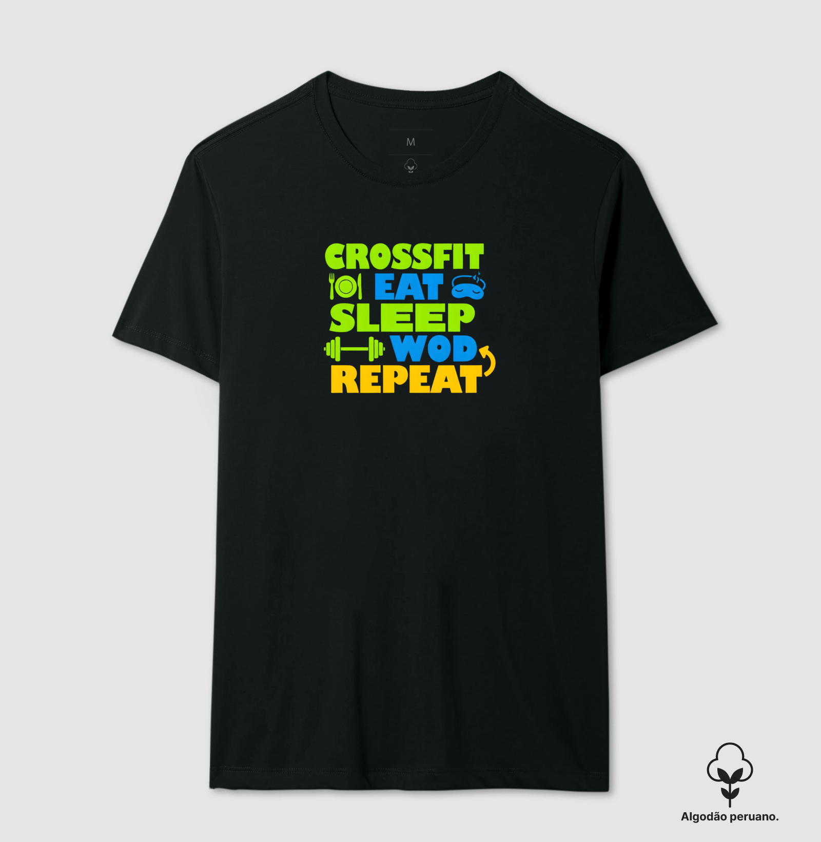 Camiseta CrossFit Sleep