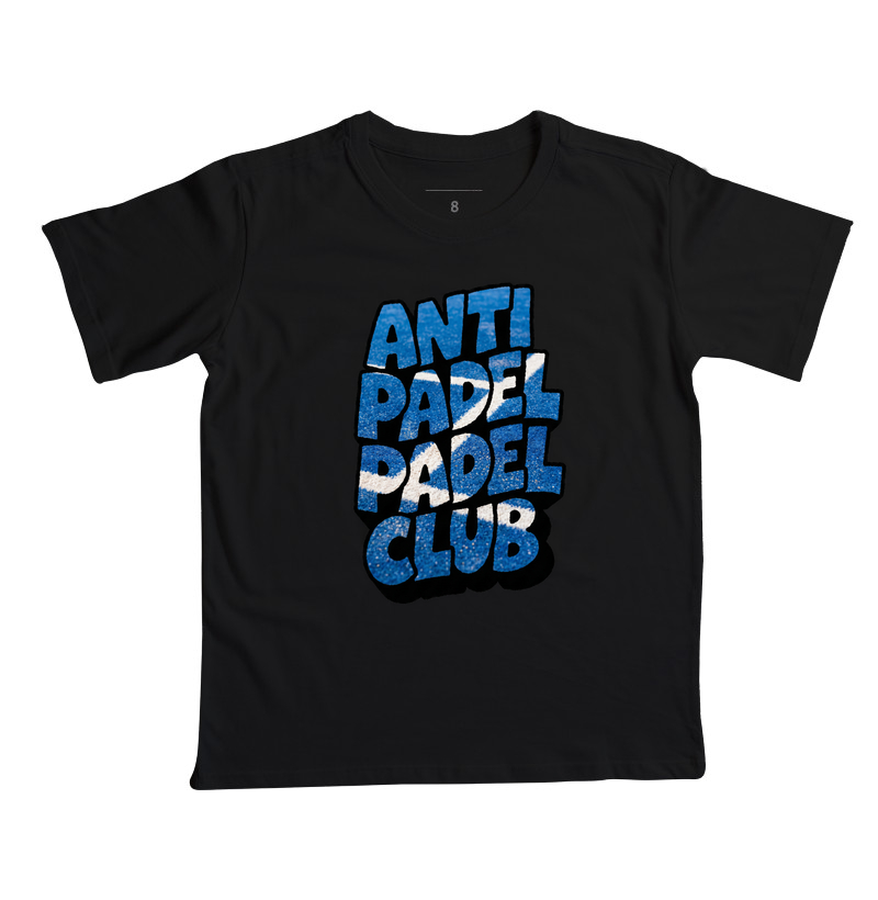 Camiseta Anti Padel Padel Club Quadra Azul