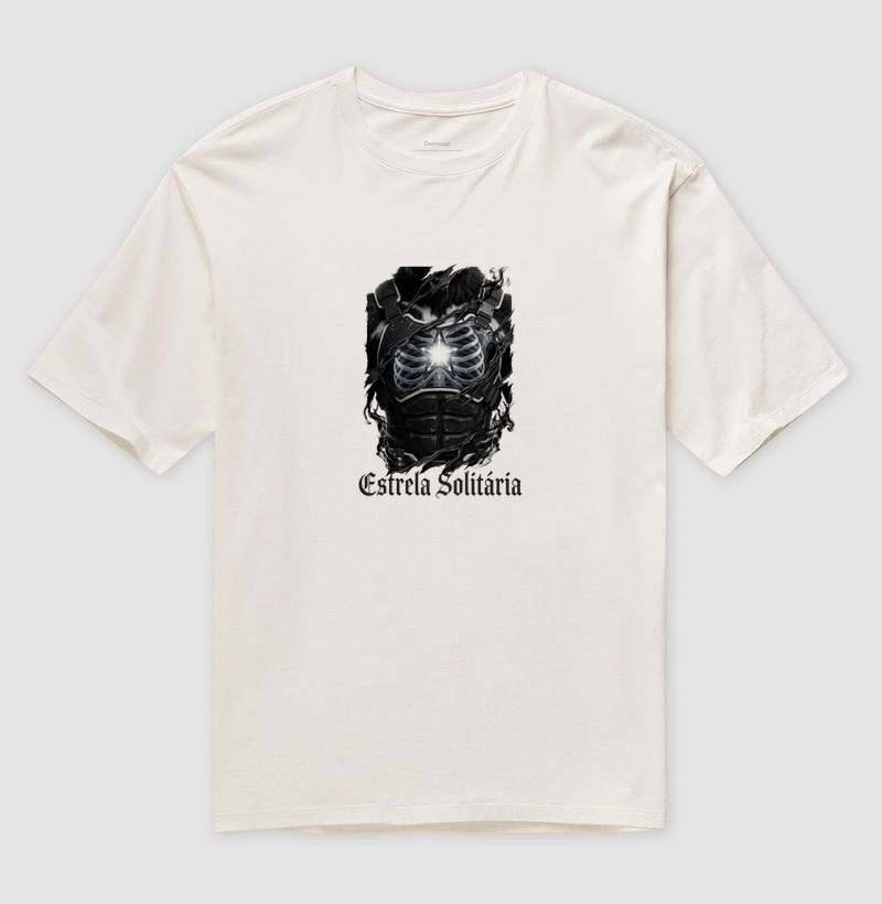 Camiseta Oversized Botafogo - Estrela Solitária