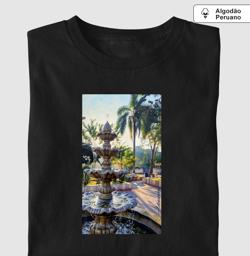 Fonte ao Nascer do Sol