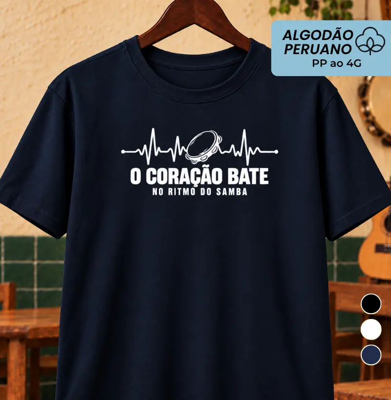 O coração bate no sitmo do Samba