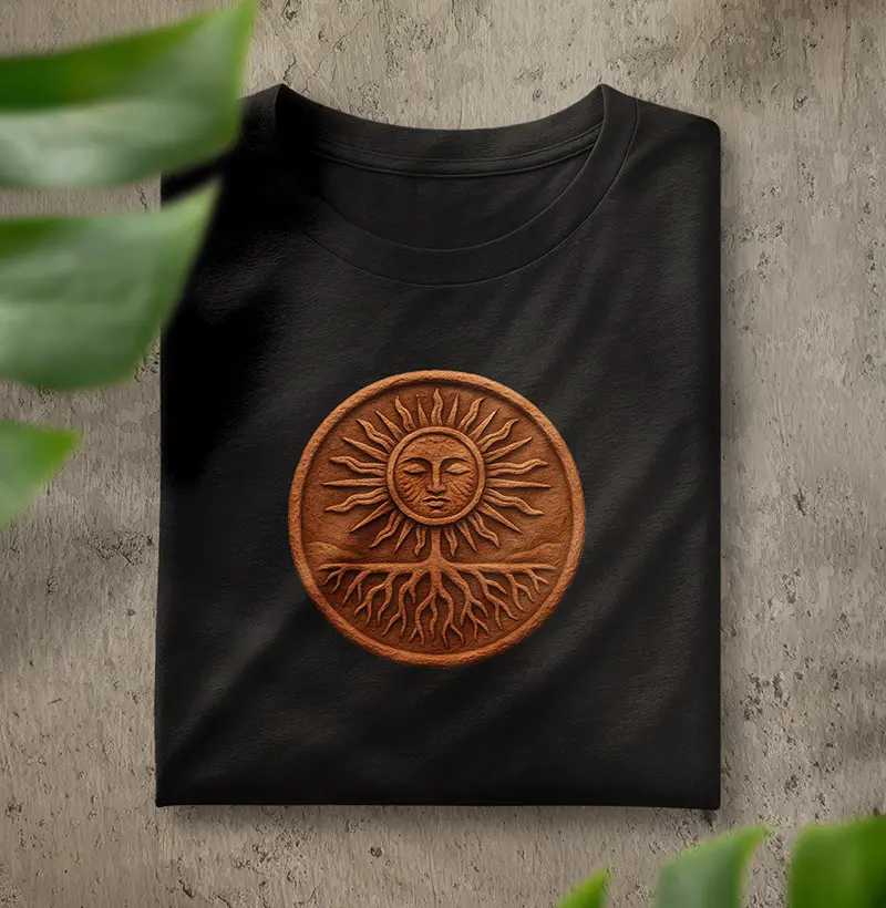 Mandala do pai sol e mãe terra