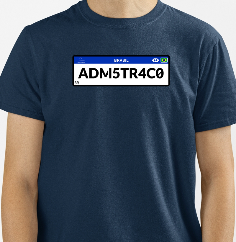 Placa da Administração