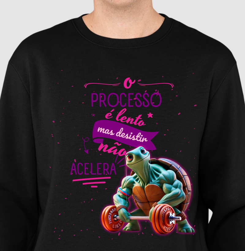 O processo é lento, mas desistir não acelera