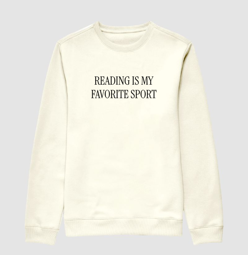 Moletom Reading is my favorite sport