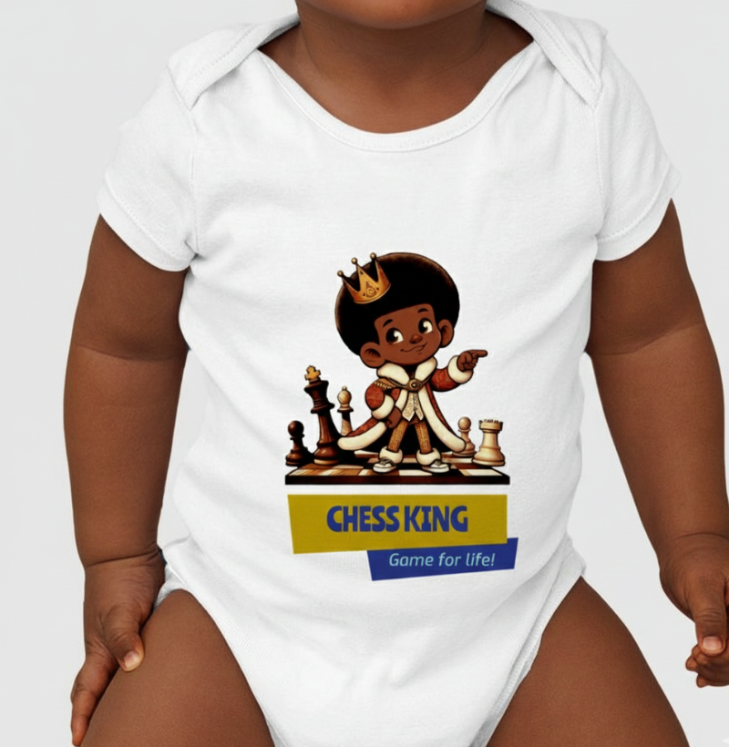 Chess King - afro boy
