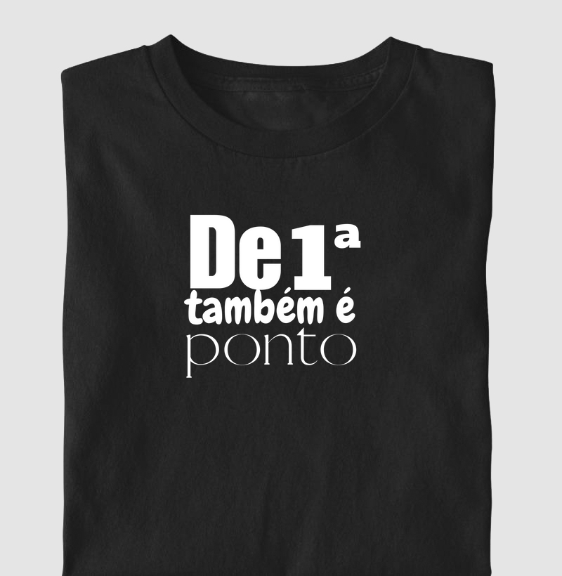 De 1° também é ponto