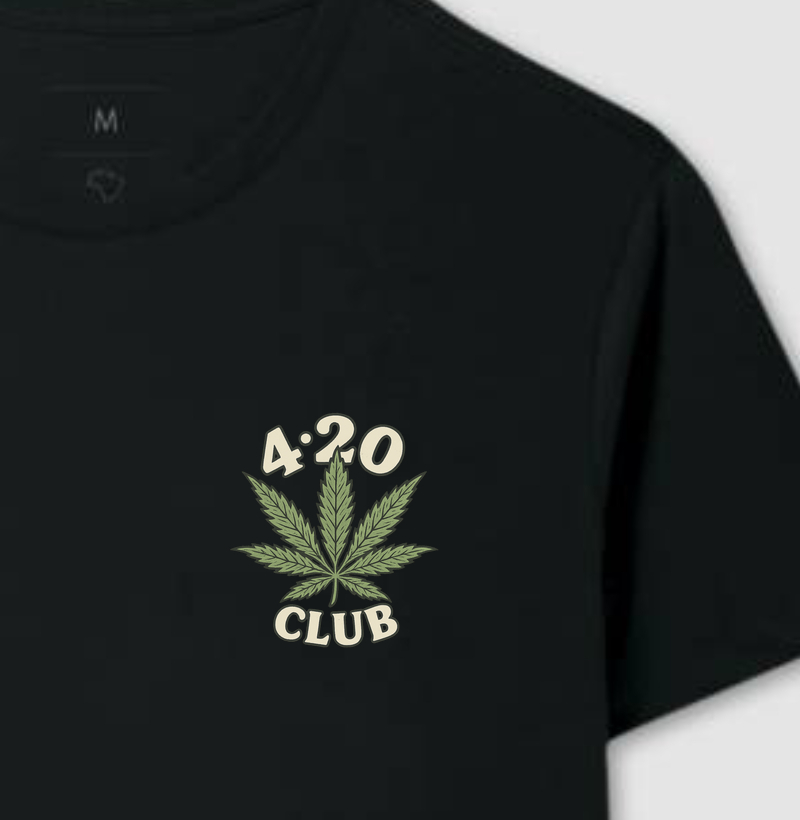 Camiseta - 4:20 Club Leaf