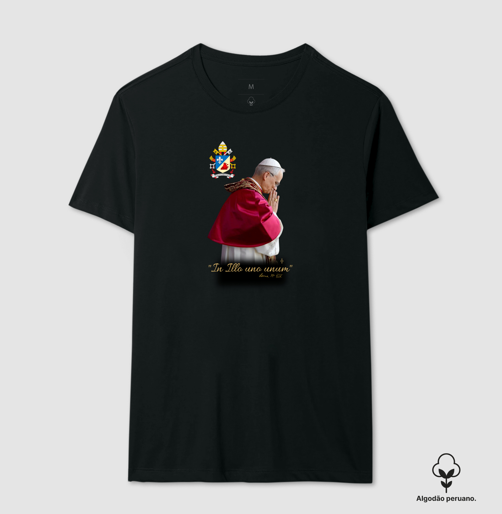 Camiseta Papa Leão XIV In Illo uno unum