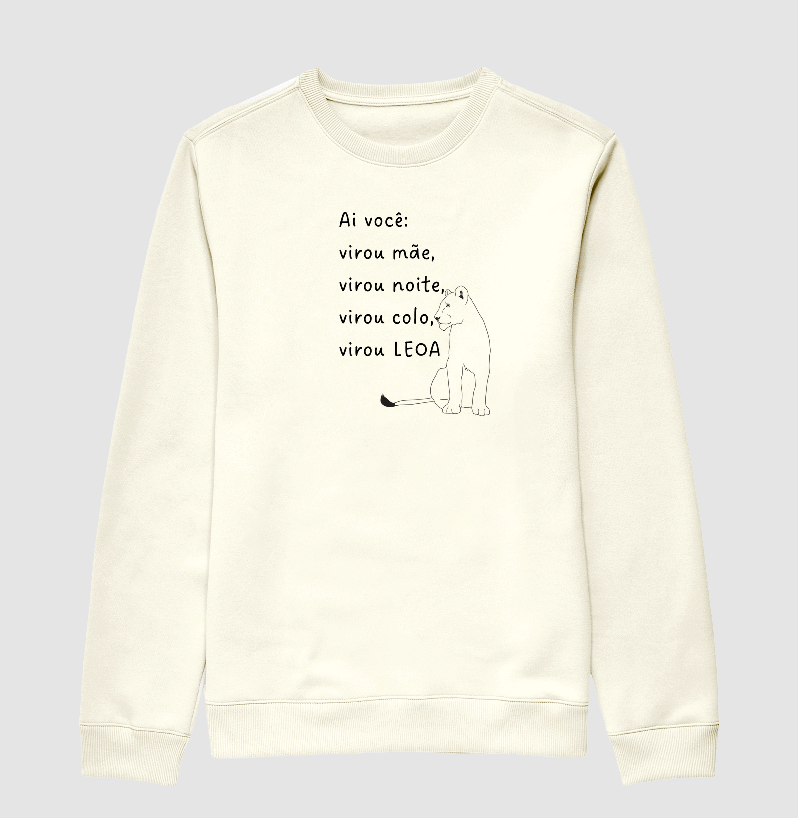 Camiseta ai eu virei mãe