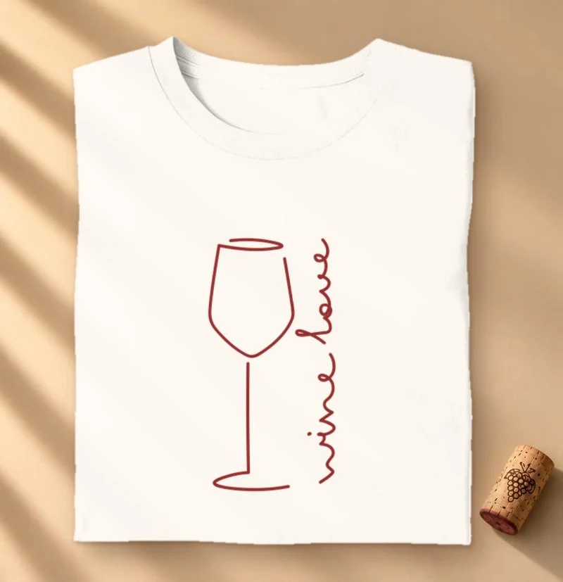 Camiseta Vinho - Wine Love