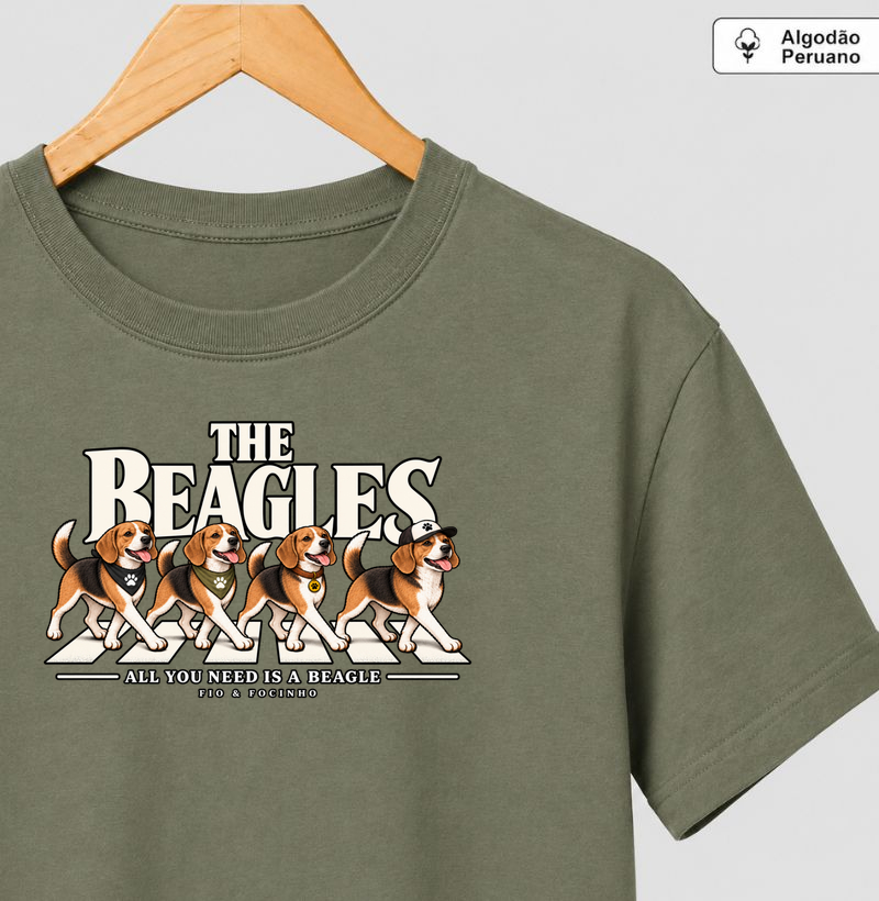 Camiseta Beagle / Pet Lovers | The Beagles - Camiseta Algodão Peruano