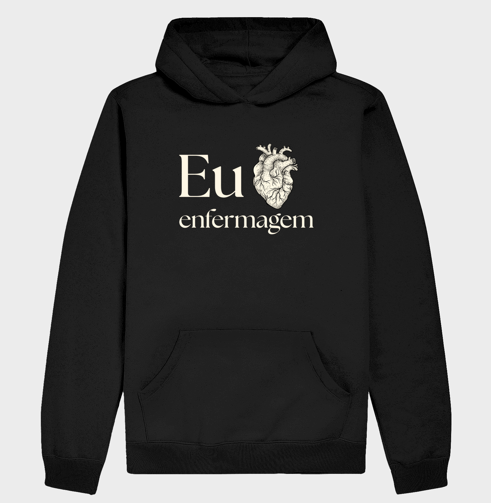 Estampa Eu ♥ Enfermagem