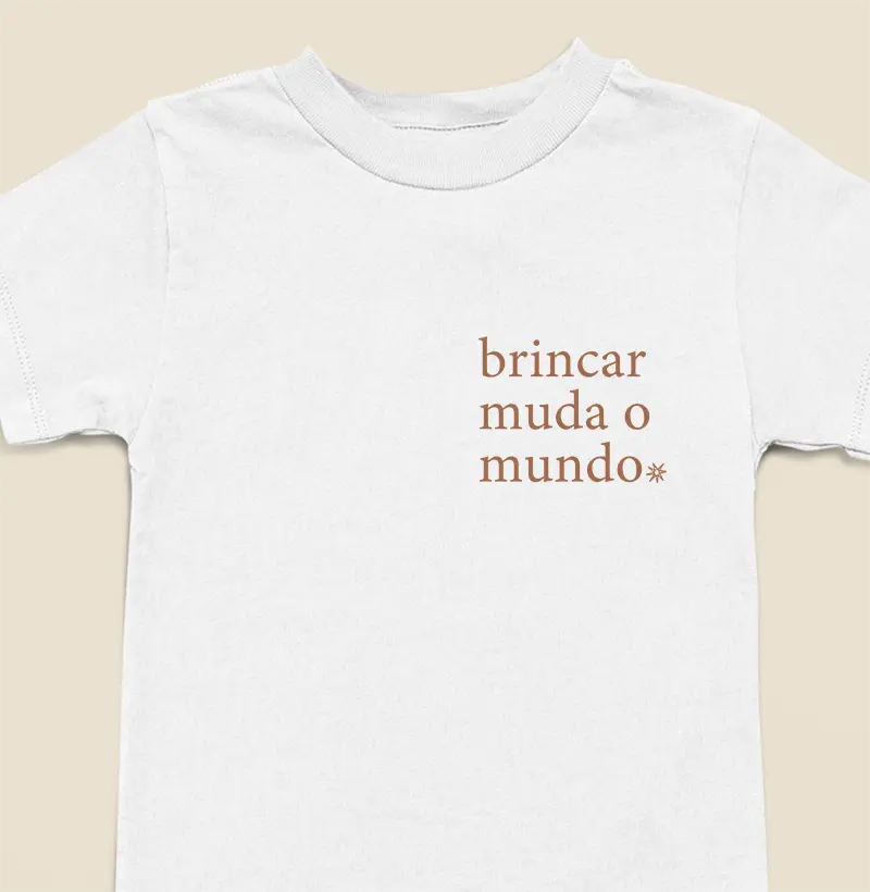 Brincar muda o mundo - bolso