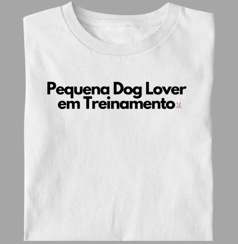 Infantil_Pequena Dog Lover - Feminino