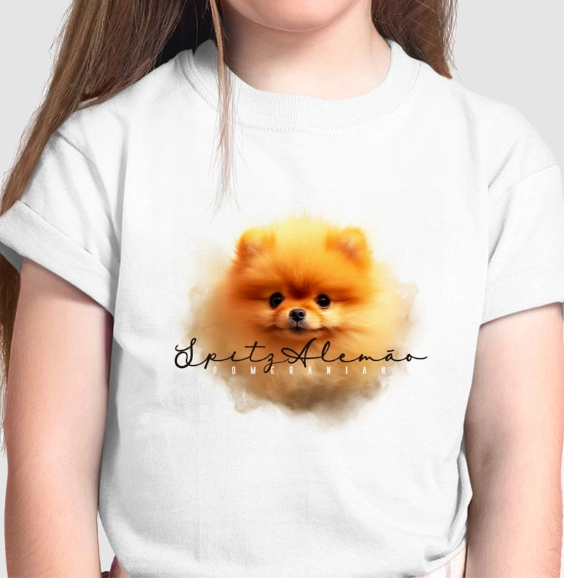 Camiseta Infantil Pomerania Ai