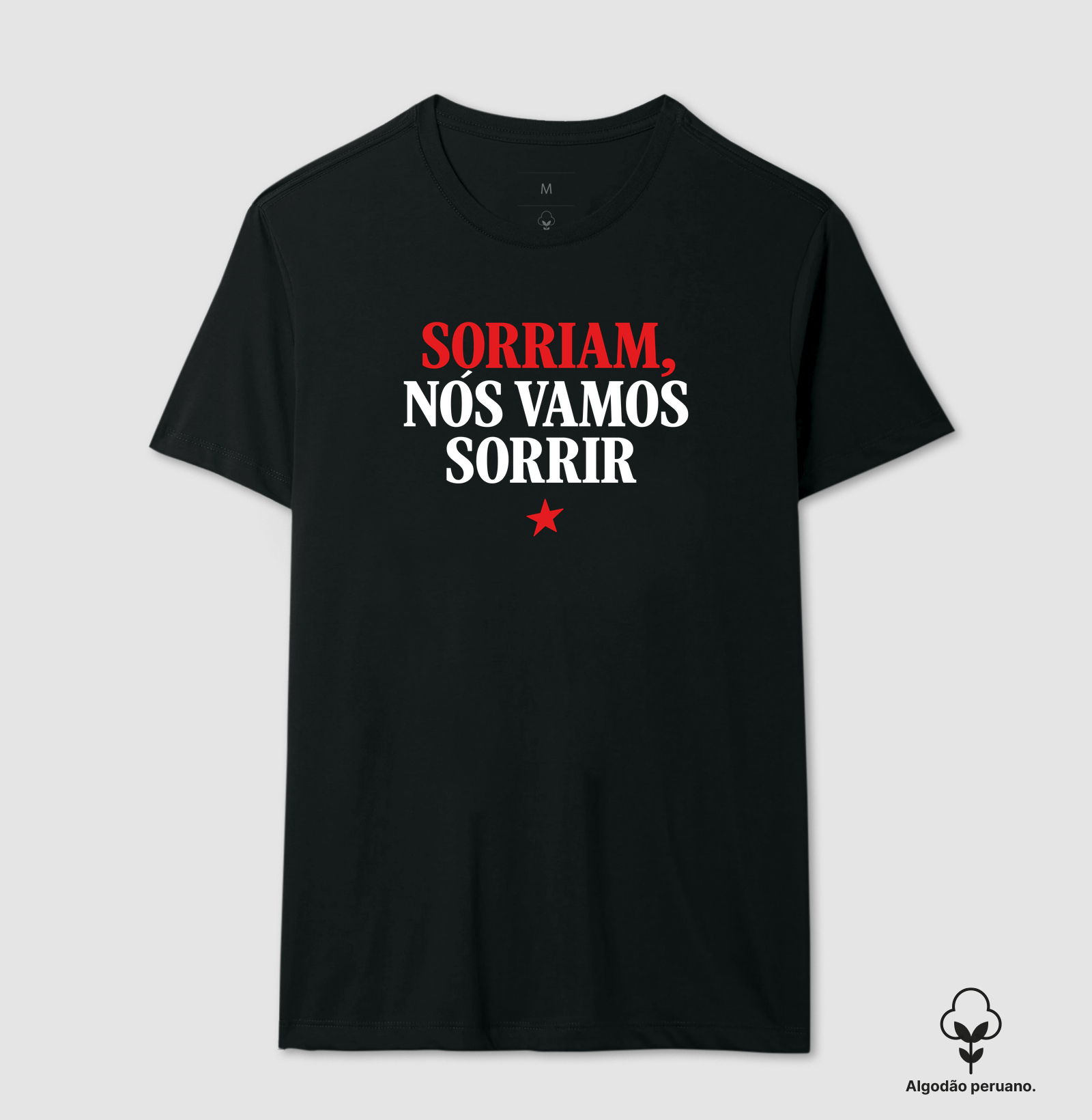 Sorriam 2 - Camiseta Algodão Peruano