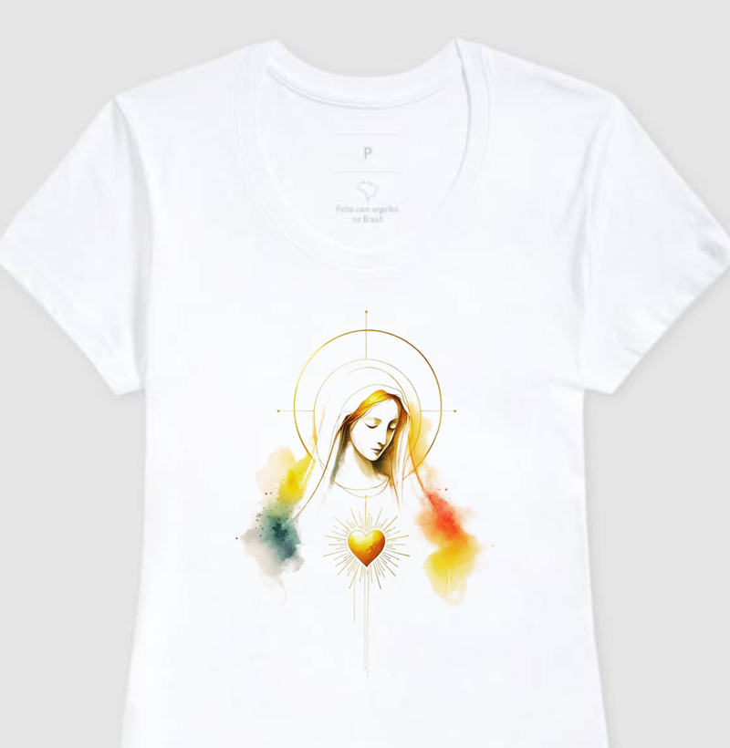 Camiseta Imaculado Coração  - Camiseta