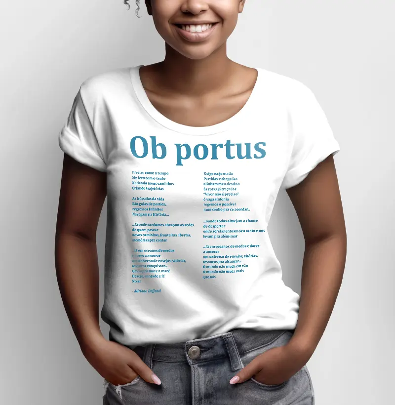Camiseta música Ob portus
