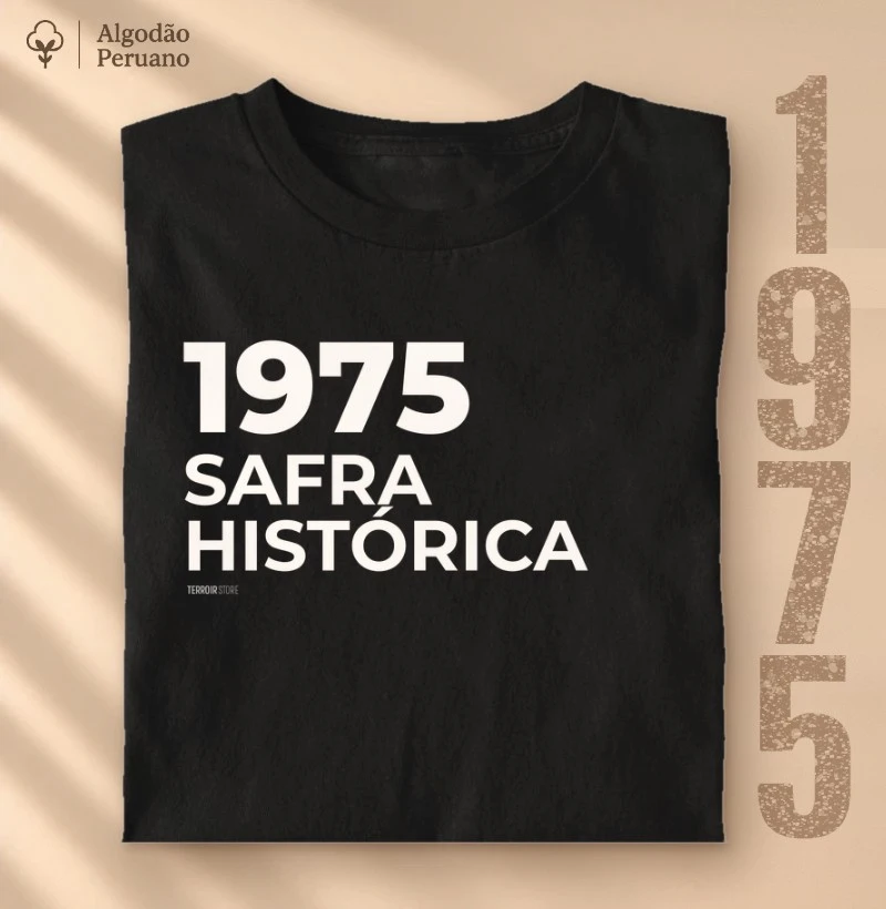 Camiseta Vinho - 1975 • Safra Histórica