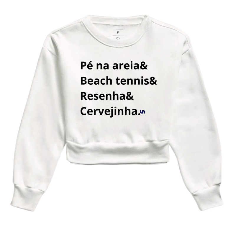 Pé na areia!