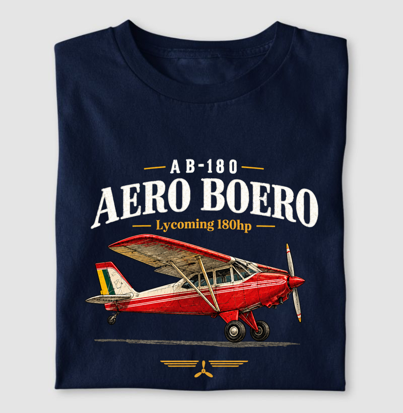 Aero Boero AB-180 | Vintage - Camiseta