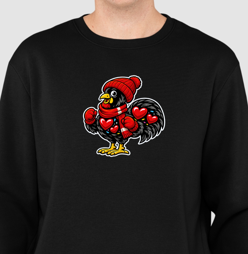 Galo de Barcelos Frio Moletom