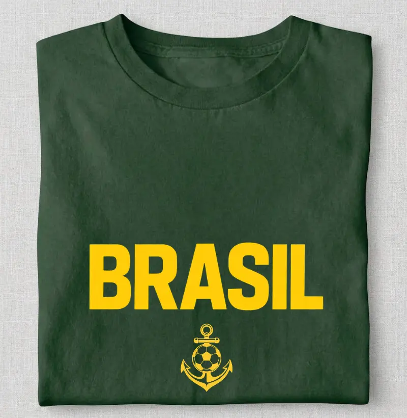 Brasil Mundo da bola COPA - Algodão 30.1