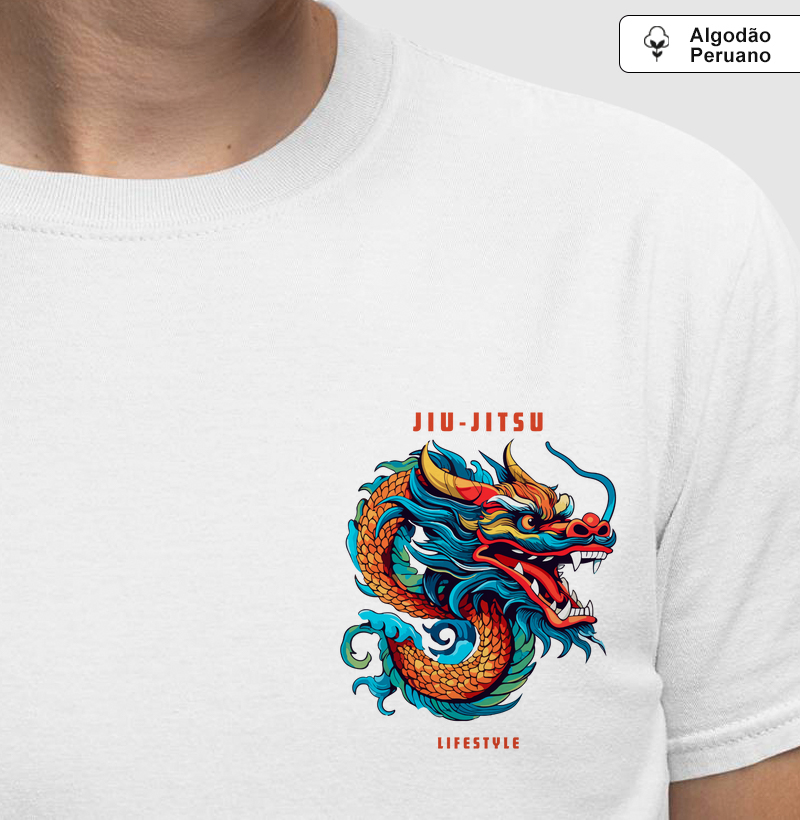 Jiu-Jitsu - Lifestyle - Dragon - Algodão Peruano
