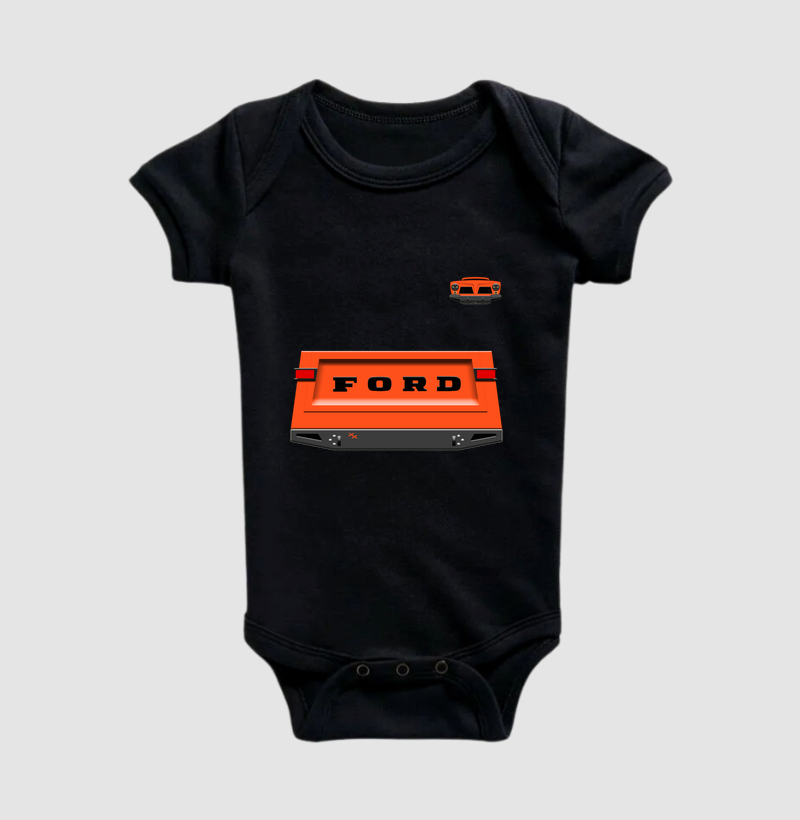 Traseira F75 e mini frente - Body Infantil