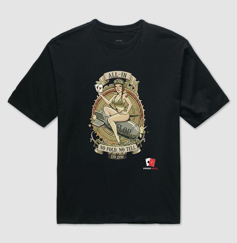 Camiseta Oversized No Fold. No Tell