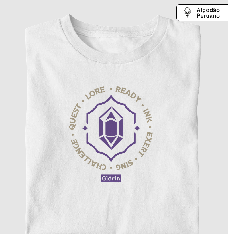 Lore Turns - Camiseta Algodão Peruano