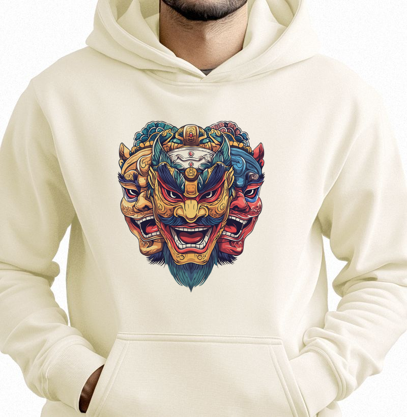 Hoodie Os Três Guerreiros