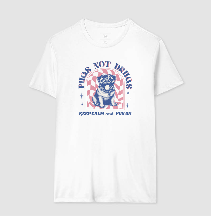 Camiseta Pug Engraçada