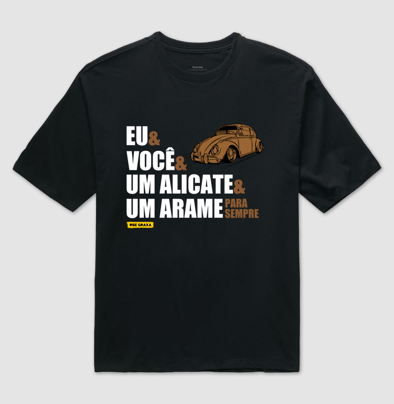 Eu e Você Para Sempre Fusca Marrom