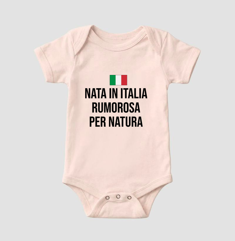 NASCIDO NA ITÁLIA - BARULHENTO POR NATUREZA