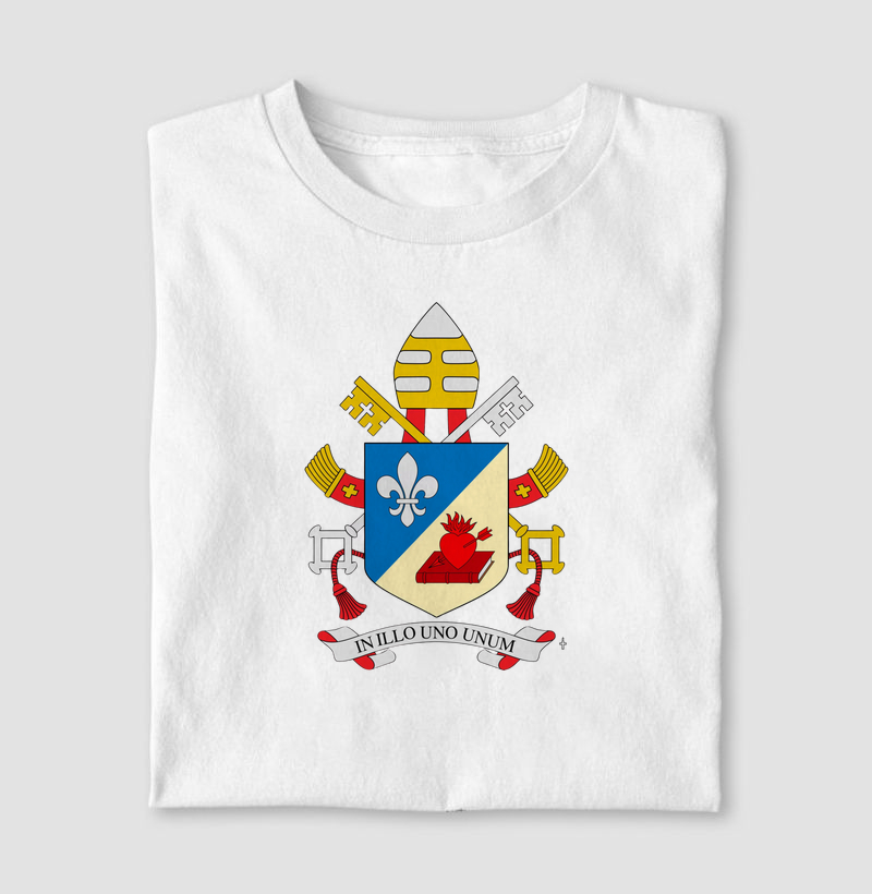 Camiseta Brasão Papa Leão XIV