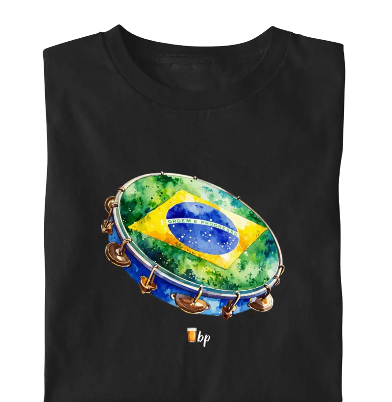 Arte Brasil Pandeiro