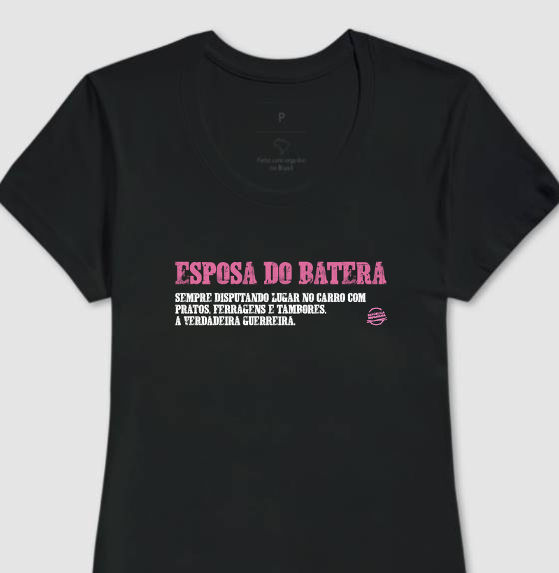Esposa do Batera (rosa)