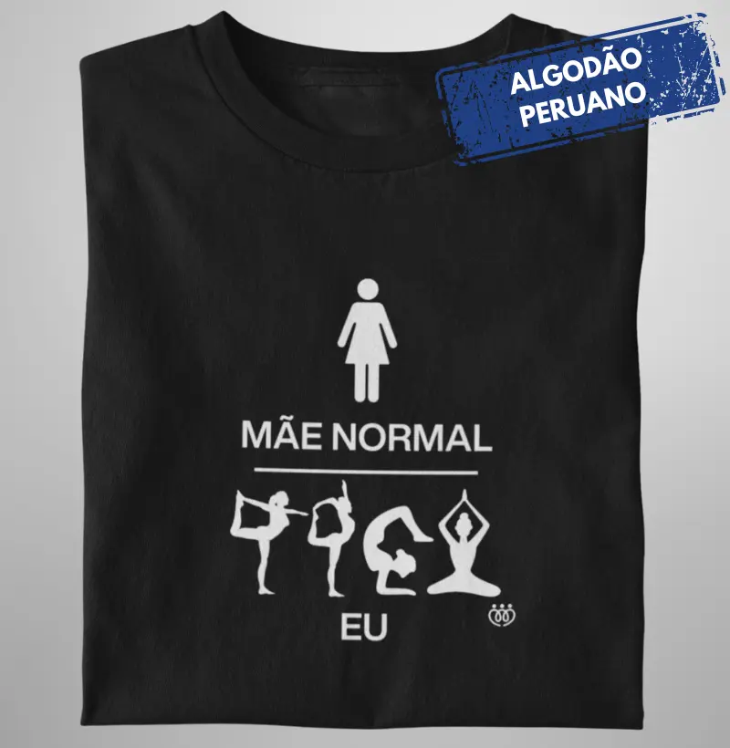 Mãe normal, eu praticando Yoga - Premium