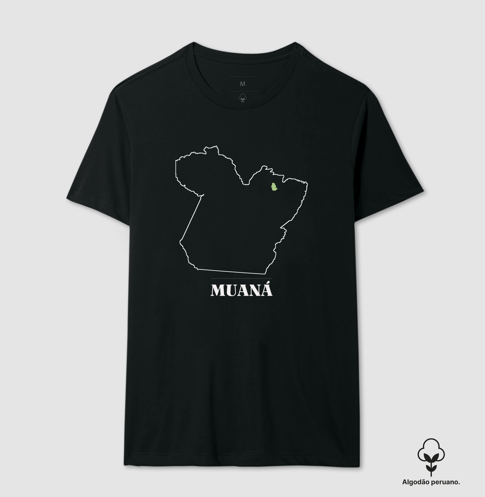 Muaná | Traço PA - Camiseta Algodão Peruano